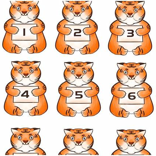 número do tigre